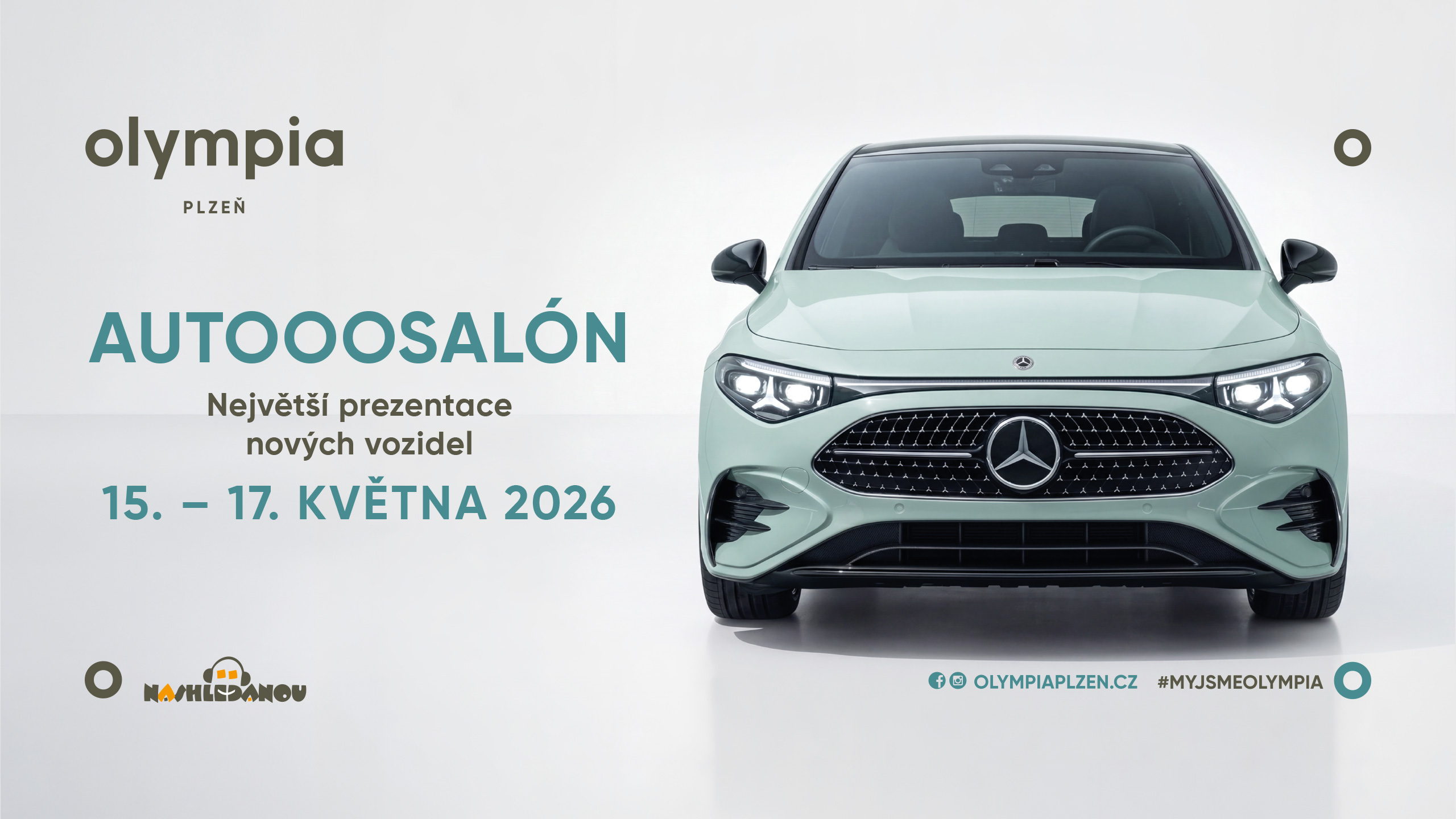 Plzeňský autosalón 2026 v OC Olympia Plzeň